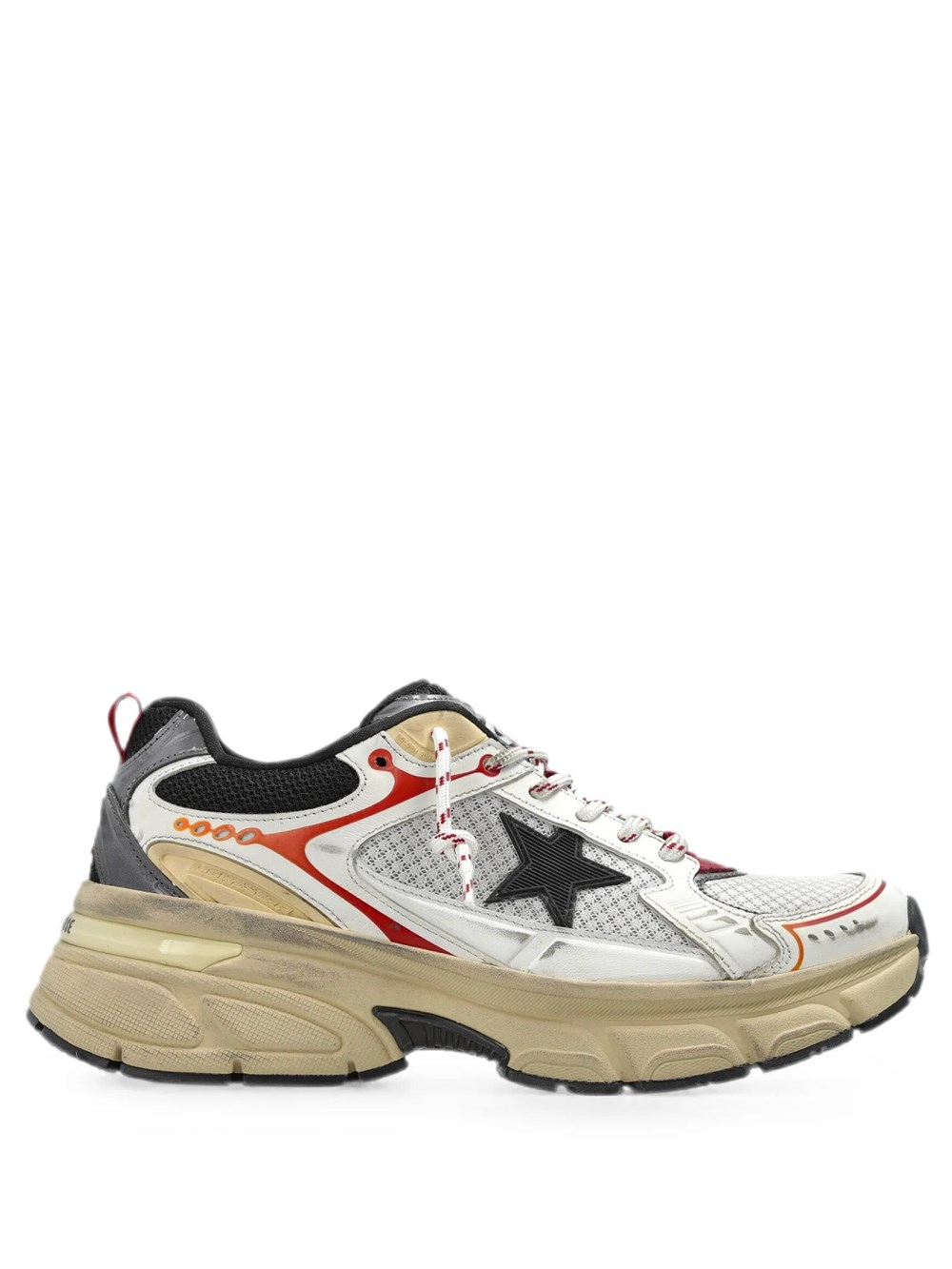 Golden Goose Women's White Lightstar Sneakers