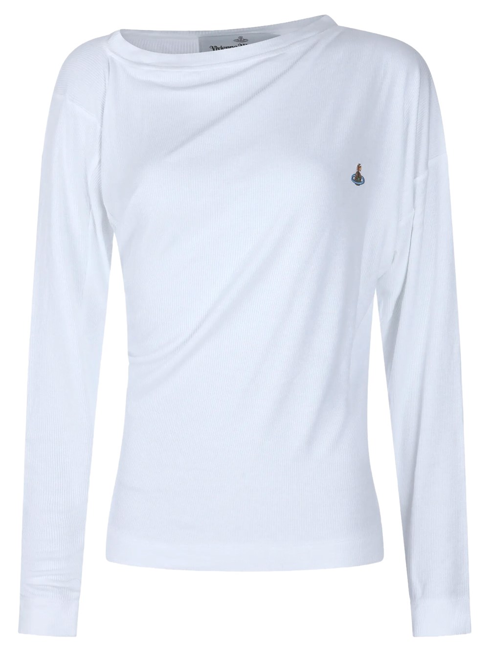 Vivienne Westwood Women's White Long-Sleeve Hebo Top