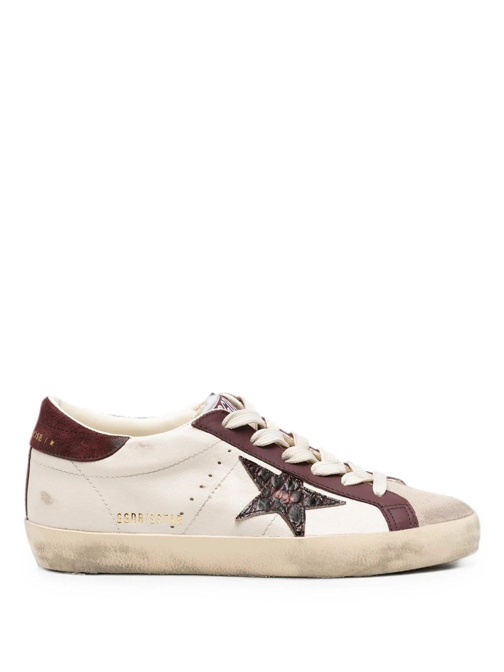 Golden Goose Sneakers In Pelle Super-Star - Immagine 3