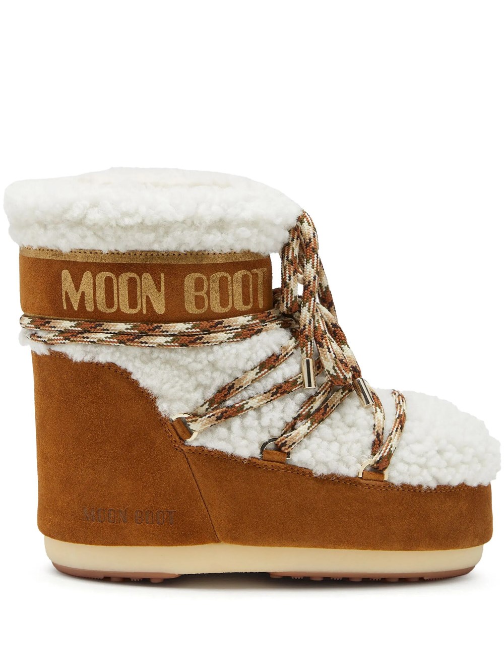 Moon Boot Unisex Marrone - Icon Low Shearling Boots, Size: Eu 42 - 44 - Immagine 7