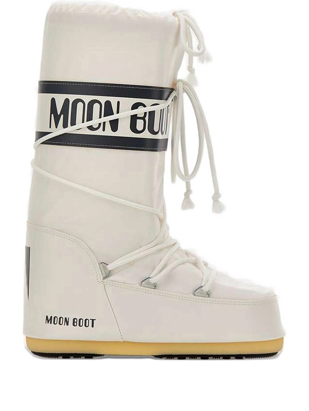 Moon Boot Women's White Icon Boots In Nylon