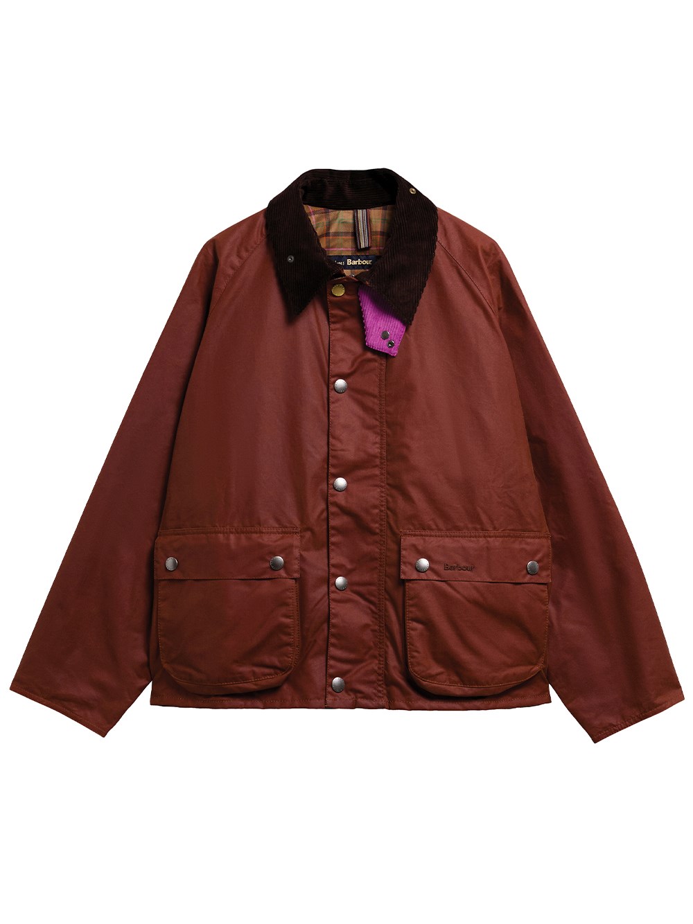 Barbour Men's Brown Waxed Key Transport Jacket