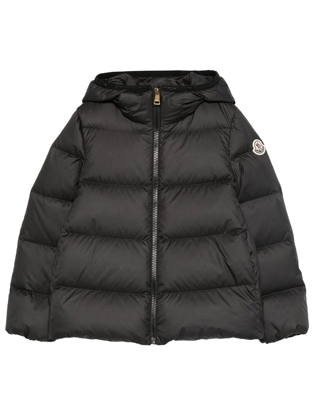 Moncler Kids Girls Black Beulah Hooded Down Jacket