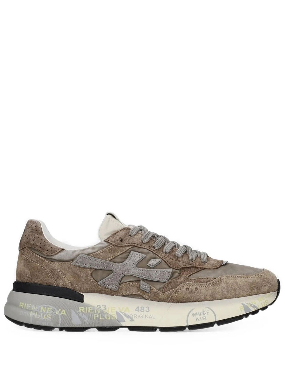 Premiata Men's Brown Mick 0.1 Sneakers