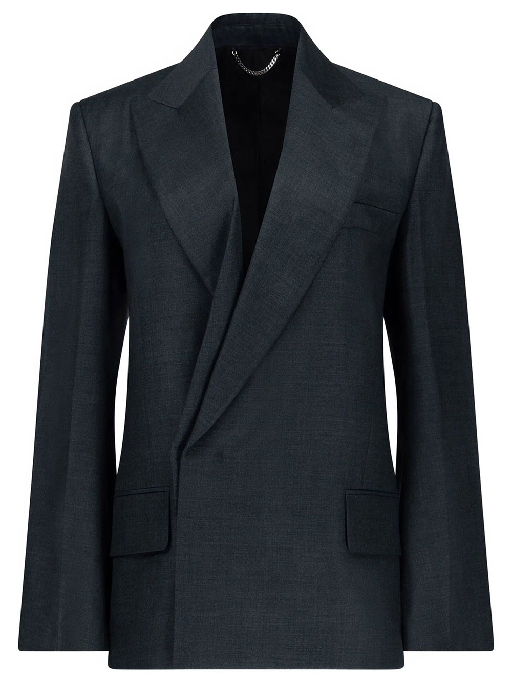 Victoria Beckham Women's Green Tailored Jacket