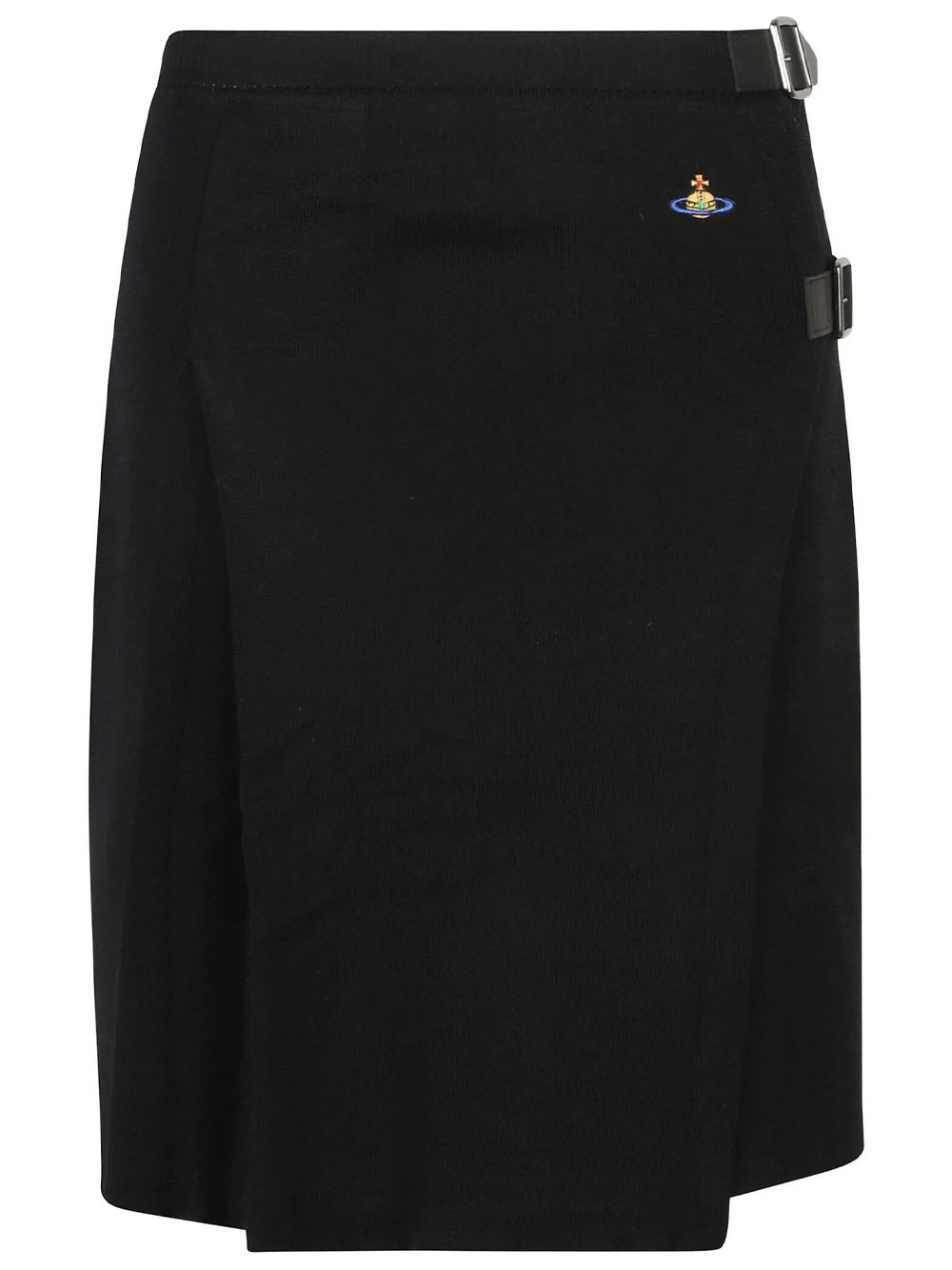 Vivienne Westwood Women's Black Alex Wool Kilt Skirt