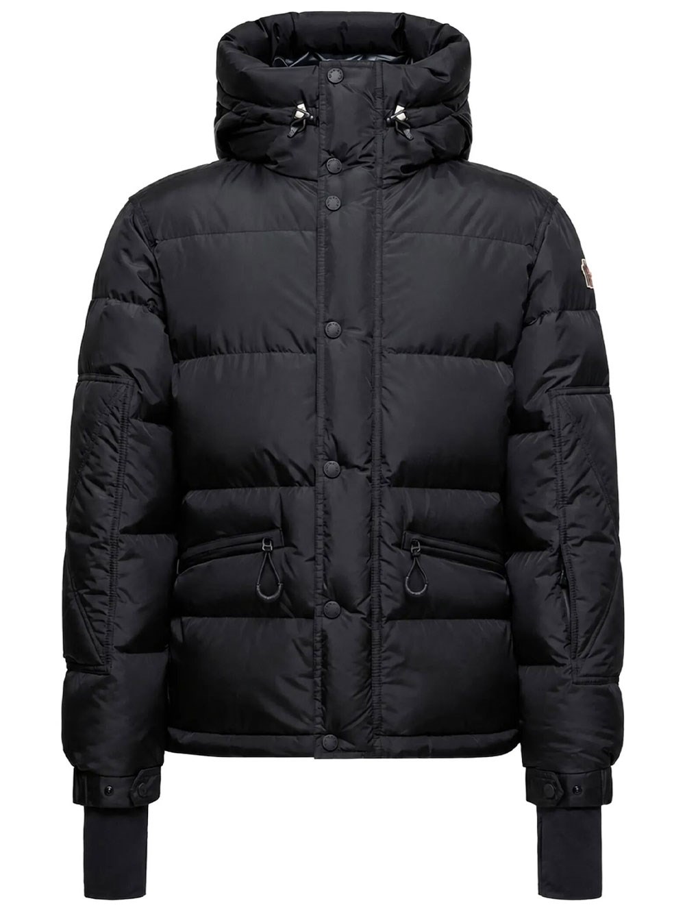 Moncler Men's Black Moncler: Padded Kasanka Ski Jacket With Hood