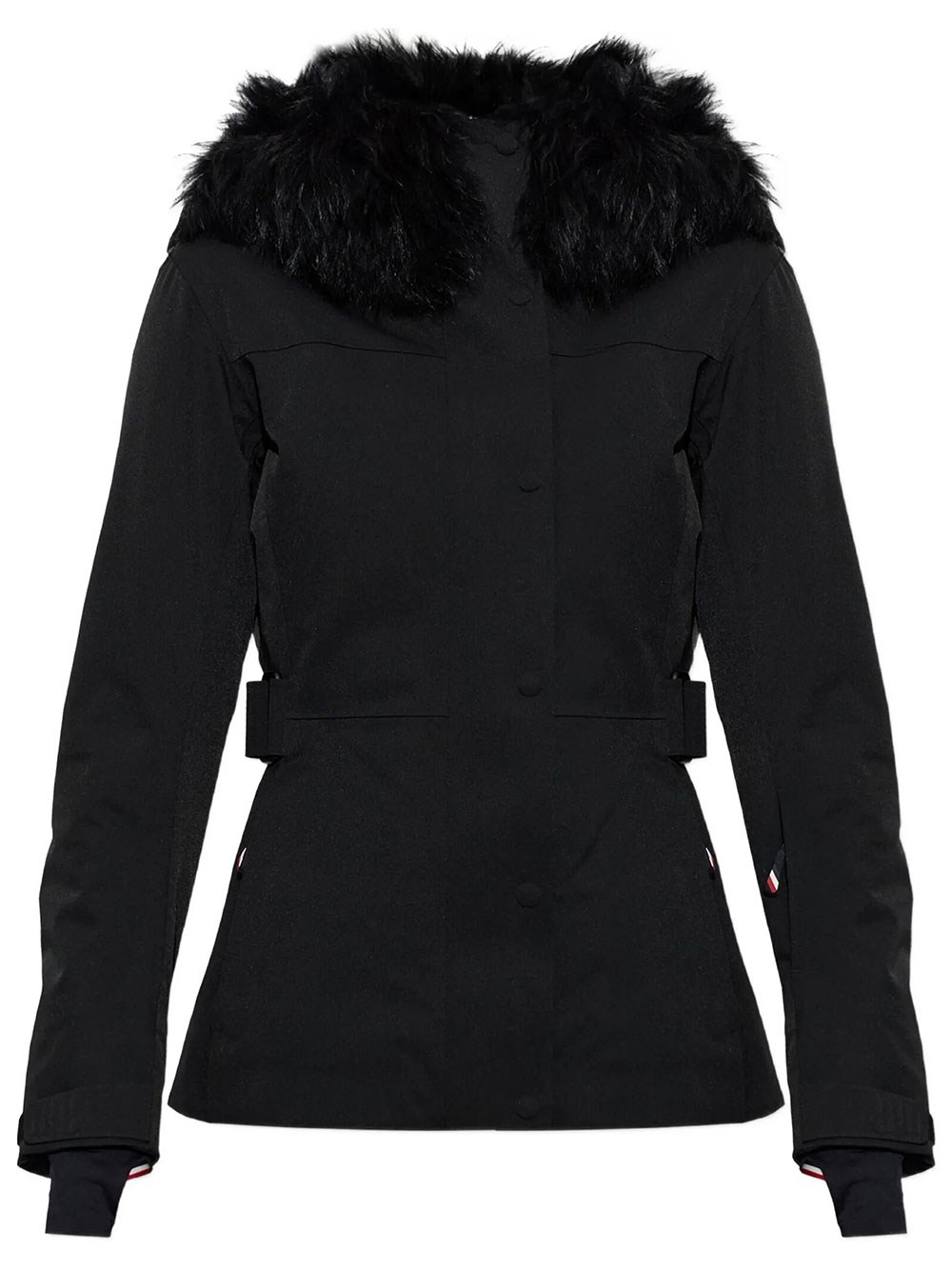 Moncler Women's Black Grenoble: Loira Padded Ski Jacket With Hood