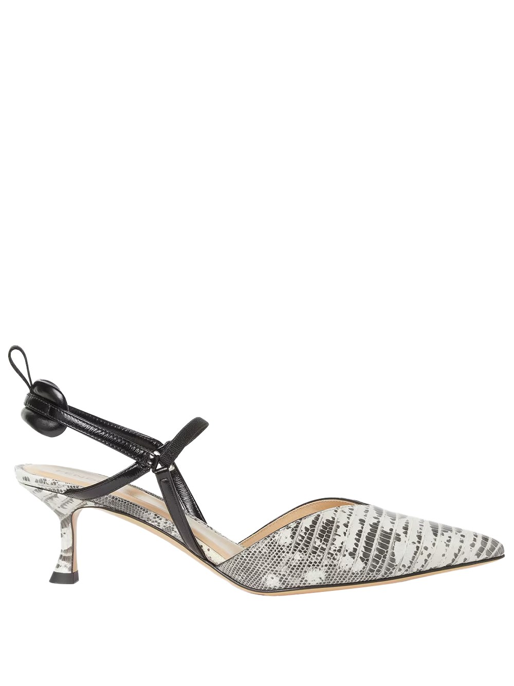 Fendi , Pumps, Female, Gray, 3 Uk, Very Colibrì Slingback Pump - Image 3