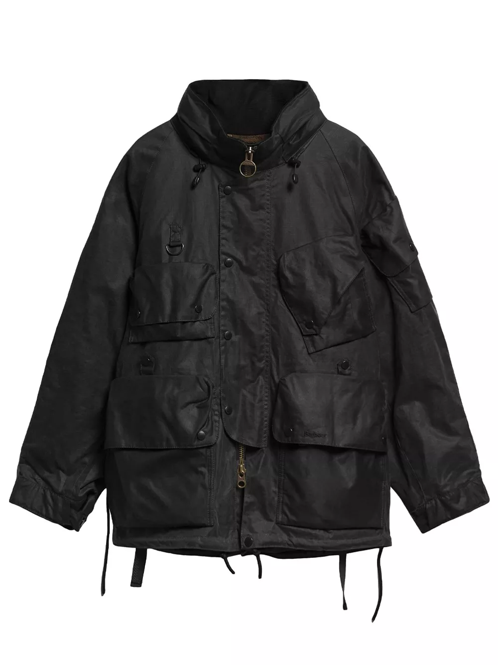 BARBOUR X 노르빗 왁스드 립스톱 패브릭 자켓
