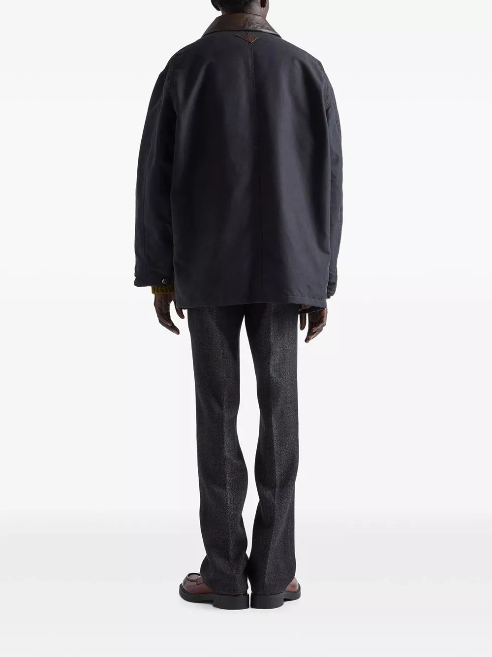 PRADA 미디엄 테크니컬 코튼 다운 자켓
