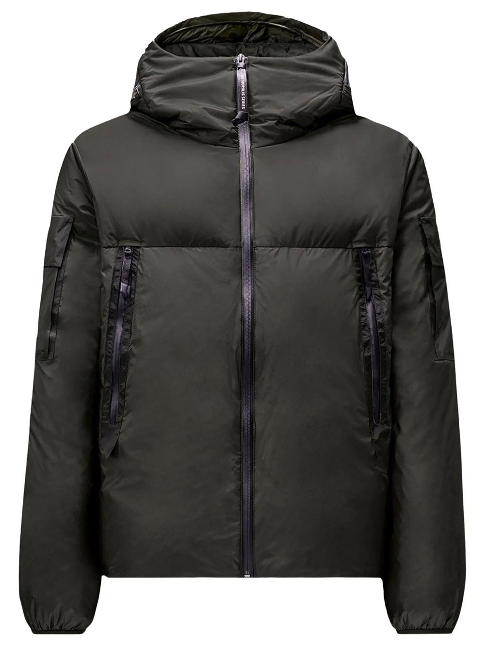 C.p. Company Men's Black C. P. Company Hooded Down Jacket Metropolis Series In Metroshield