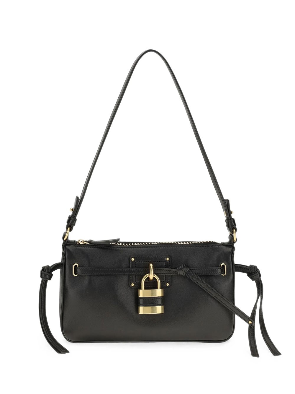 Chloé Women's Black Mini Paddington Sling Pouch With Soft Leather Shoulder Strap