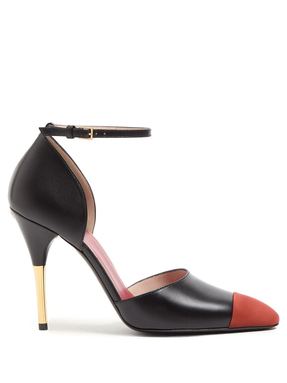 Valentino Garavani Women's Multi Sinead D'orsay Pumps In Kid Leather And Suede 105Mm